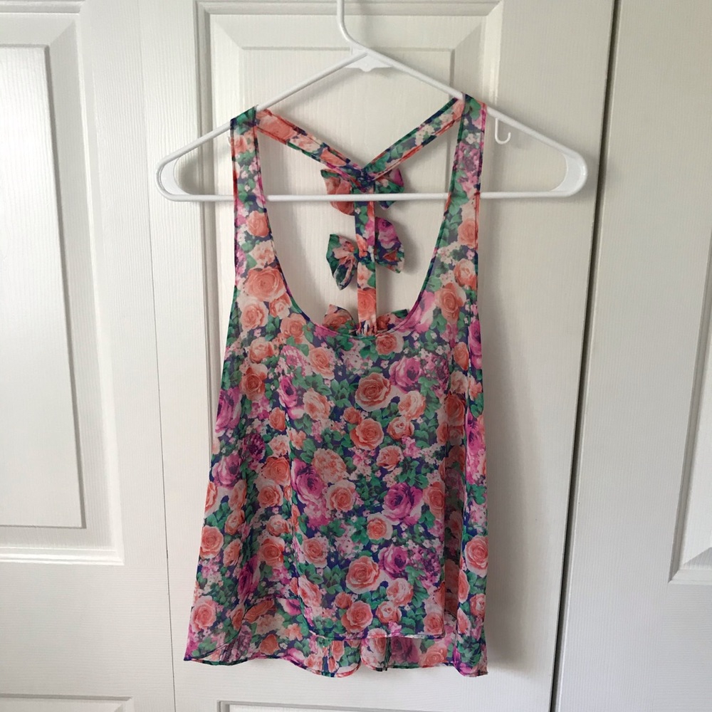 Forever 21 Floral Tank